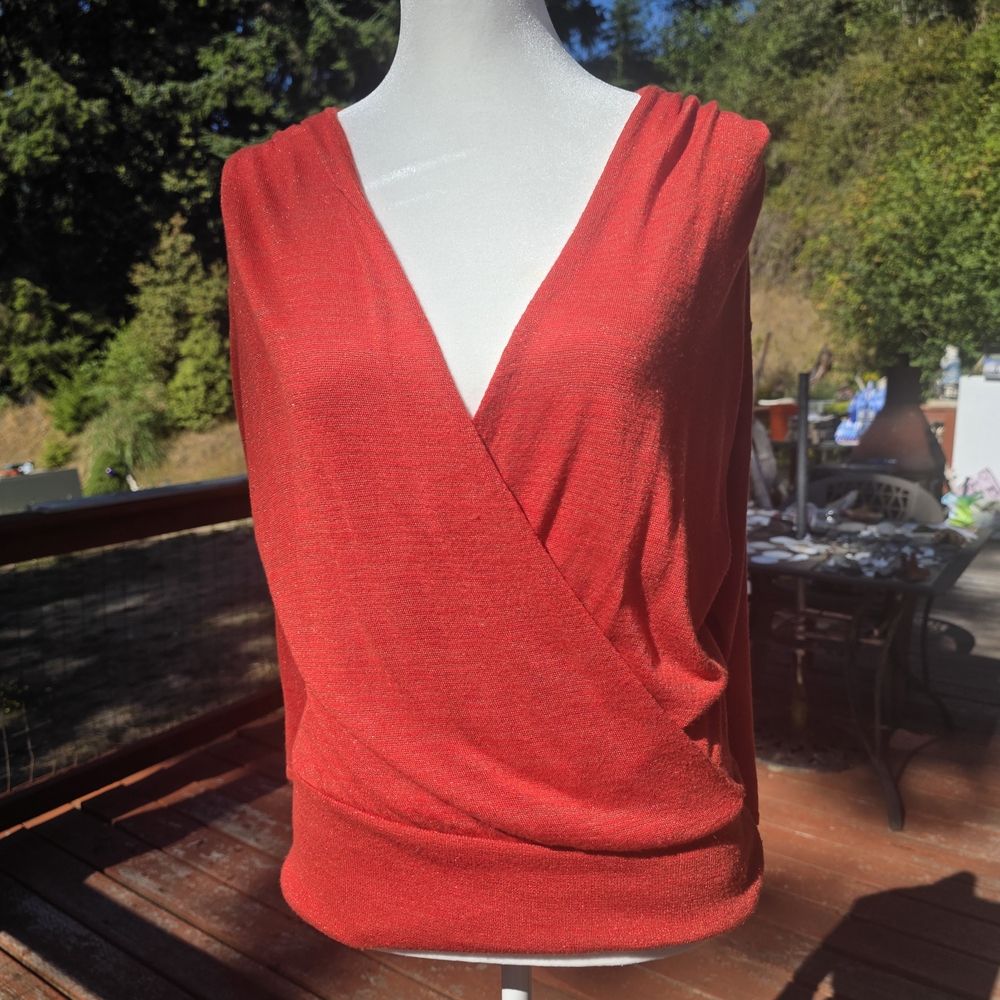 Jennifer Lopez Shimmery Vibrant Long Sleeve Knit Top (SK-04)